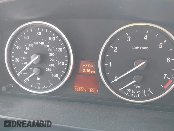 2008 BMW 5 Series 528i with VIN WBANU53568CT19750, listed as a IAAI auction lot 41697534 with 166,089 mi miles and . Bid and sale history available at DreamBid. Image 7.
