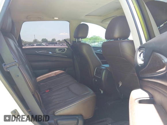 2015 Infiniti QX60 with VIN 5N1AL0MM2FC540784, listed as a IAAI auction lot 42226443 with 108,638 mi miles and . Bid and sale history available at DreamBid. Image 8.