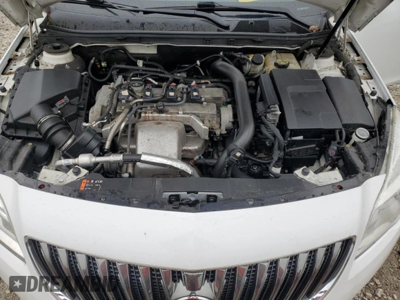 2016 Buick Regal Premium I with VIN 2G4GR5EX7G9175980, listed as a Copart auction lot 55817555 with 133,204 mi miles and Salvage title. Bid and sale history available at DreamBid. Image 11.