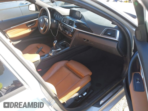 2016 BMW 3 Series with VIN WBA8F1C51GK438486, listed as a IAAI auction lot 41324078 with 80,321 mi miles and . Bid and sale history available at DreamBid. Image 5.