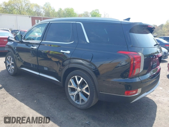 2020 Hyundai Palisade SEL with VIN KM8R4DHE0LU168653, listed as a IAAI auction lot 42174925 with 68,980 mi miles and . Bid and sale history available at DreamBid. Image 3.
