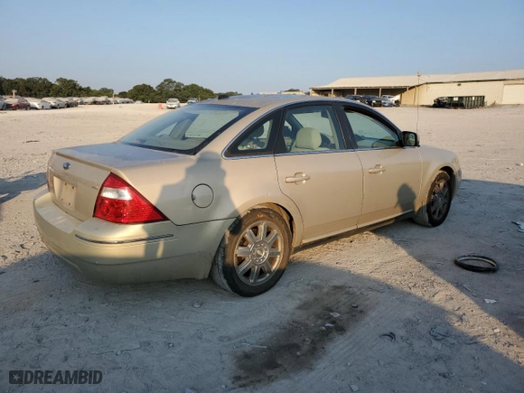 2007 Ford Five Hundred SEL with VIN 1FAFP24117G111930, listed as a Copart auction lot 68608544 with 175,866 mi miles and Salvage Title. Bid and sale history available at carsss.com. Image 3.
