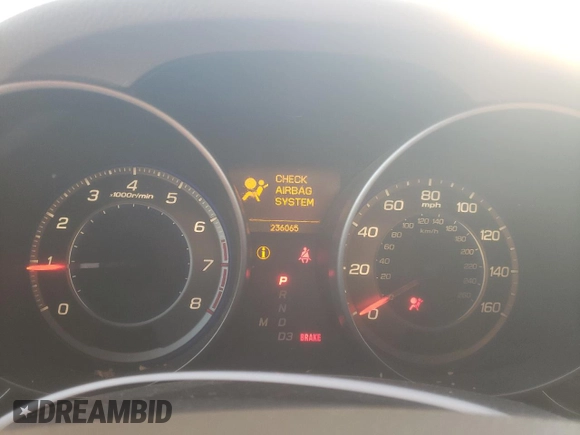 2007 Acura MDX Technology with VIN 2HNYD28407H552673, listed as a Copart auction lot 88985825 with 236,065 mi miles and Salvage Title. Bid and sale history available at DreamBid. Image 9.