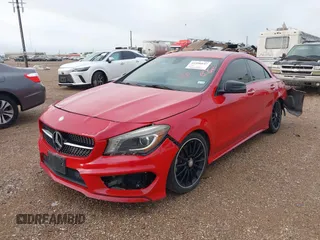 2016 Mercedes-Benz CLA 250 with VIN WDDSJ4EB0GN317142, listed as a IAAI auction lot 41996647 with 108,416 mi miles and . Bid and sale history available at DreamBid. Image 2.