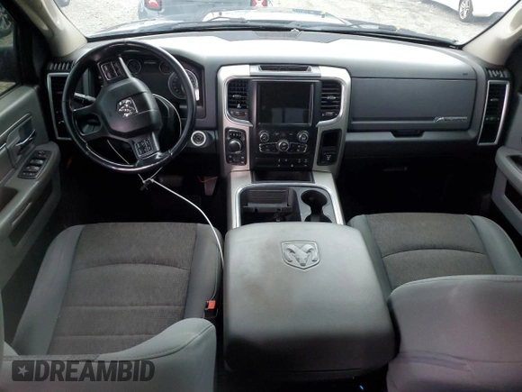 2017 Ram 1500 Big Horn with VIN 1C6RR7LM3HS878694, listed as a Copart auction lot 52684525 with Not provided miles and Salvage title. Bid and sale history available at DreamBid. Image 8.
