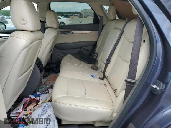 2019 Cadillac XT5 Luxury FWD with VIN 1GYKNCRSXKZ101832, listed as a Copart auction lot 54574825 with Not provided miles and Salvage title. Bid and sale history available at DreamBid. Image 11.