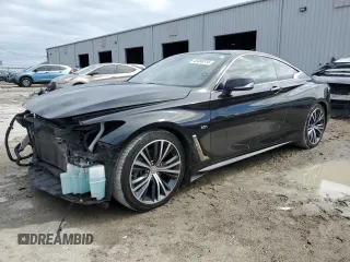 2019 Infiniti Q60 3.0t LUXE with VIN JN1EV7EK6KM231543, listed as a Copart auction lot 46486515 with 73,892 mi miles and Salvage Title. Bid and sale history available at carsss.com. Image 1.