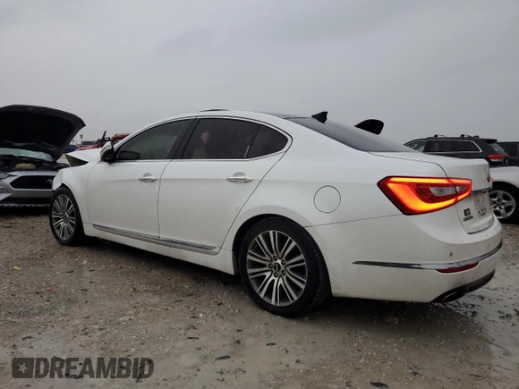 2016 Kia Cadenza Premium with VIN KNALN4D76G5217981, listed as a Copart auction lot 69538064 with 154,305 mi miles and Salvage Title. Bid and sale history available at carsss.com. Image 2.