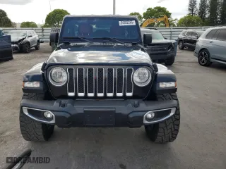 2019 Jeep Wrangler Unlimited Sahara with VIN 1C4HJXEN6KW595840, listed as a Copart auction lot 54382265 with 145,986 mi miles and Salvage Title. Bid and sale history available at carsss.com. Image 5.