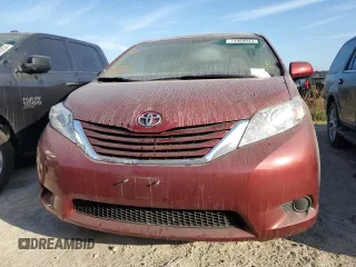 2016 Toyota Sienna LE with VIN 5TDJK3DC4GS138362, listed as a Copart auction lot 74980834 with 0 mi miles and Non Repairable. Bid and sale history available at carsss.com. Image 5.