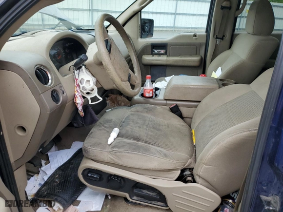 2007 Ford F-150 XLT with VIN 1FTRW12W77KD54464, listed as a Copart auction lot 52409304 with 249,980 mi miles and Salvage Title. Bid and sale history available at carsss.com. Image 7.