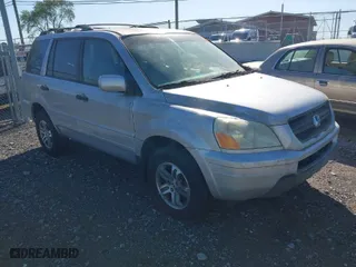 2003 Honda Pilot EX with VIN 2HKYF18683H566060, listed as a IAAI auction lot 42019115 with 182,256 mi miles. Bid and sale history available at carsss.com. Image 1.