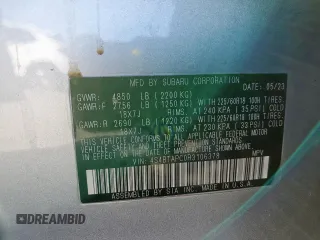 2024 Subaru Outback Touring with VIN 4S4BTAPC0R3106378, listed as a Copart auction lot 48764855 with 5,202 mi miles and Salvage title. Bid and sale history available at DreamBid. Image 13.