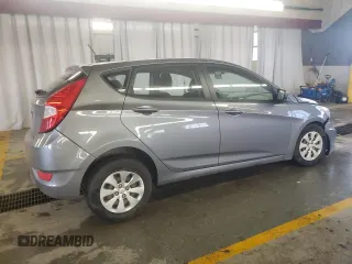 2016 Hyundai Accent SE with VIN KMHCT5AE7GU268828, listed as a Copart auction lot 49552495 with 93,565 mi miles and Salvage Title. Bid and sale history available at carsss.com. Image 3.