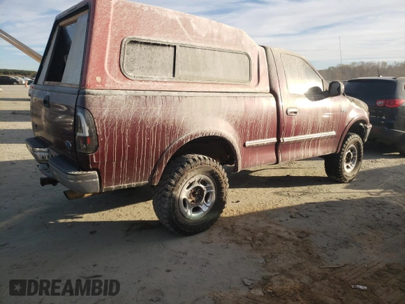 1997 Ford F-150 with VIN 1FTDF18W7VNA43842, listed as a Copart auction lot 80889804 with Not provided miles and Salvage title. Bid and sale history available at DreamBid. Image 3.