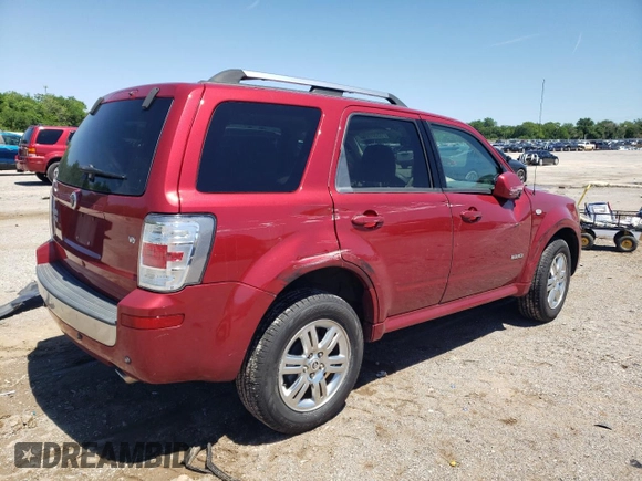 2008 Mercury Mariner Premier with VIN 4M2CU87138KJ22473, listed as a Copart auction lot 55357055 with 70,182 mi miles and Salvage title. Bid and sale history available at DreamBid. Image 3.