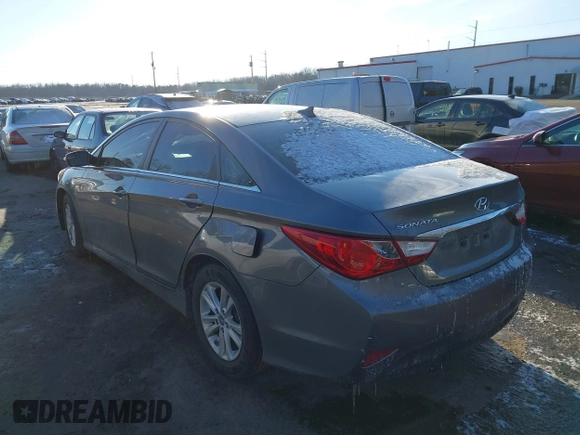 2014 Hyundai Sonata GLS with VIN 5NPEB4AC1EH893404, listed as a IAAI auction lot 41354215 with 125,952 mi miles and . Bid and sale history available at DreamBid. Image 3.