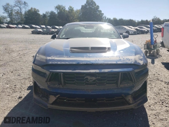 2024 Ford Mustang Dark Horse with VIN 1FA6P8R02R5502375, listed as a Copart auction lot 75478814 with 0 mi miles and Salvage Title. Bid and sale history available at carsss.com. Image 5.