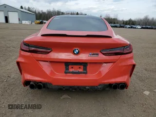 2020 BMW M8 Competition z VIN WBSAE0C03LBM08348, wystawiony jako Copart lot #52863465 z przebiegiem 78 160 mil mil oraz Szkoda całkowita • Salvage title. Historia ofert i sprzedaży dostępna na DreamBid. Obrazek 6.