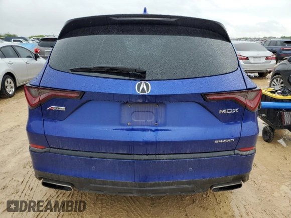 2022 Acura MDX w/A-Spec Package с VIN 5J8YE1H07NL013091, выставлен на аукционе Copart как лот 50759465 с пробегом 51 471 миль миль и Чистый • Clean title. История ставок и продаж доступна на DreamBid. Изображение 6.