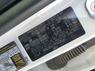 2023 Kia Niro EX with VIN KNDCR3LE7P5038141, listed as a Copart auction lot 48931935 with 89,134 mi miles and Salvage Title. Bid and sale history available at carsss.com. Image 12.