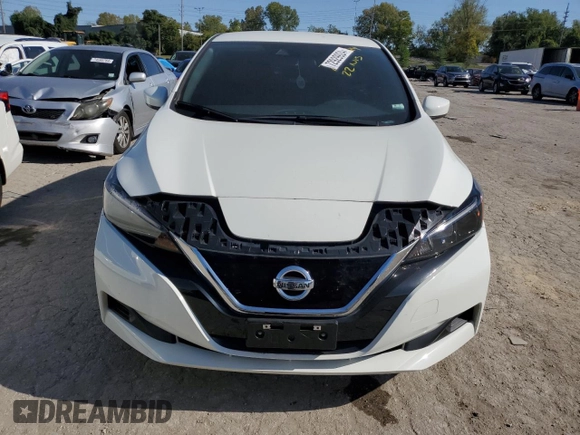 2022 Nissan LEAF S z VIN 1N4AZ1BV4NC556087, wystawiony jako Copart lot #72929924 z przebiegiem 11 106 mil mil oraz Szkoda całkowita • Salvage title. Historia ofert i sprzedaży dostępna na DreamBid. Obrazek 5.