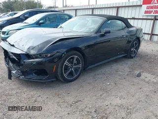 2025 Ford Mustang EcoBoost with VIN 1FAGP8UH9S5105110, listed as a IAAI auction lot 41808310 with 3,703 mi miles. Bid and sale history available at carsss.com. Image 17.