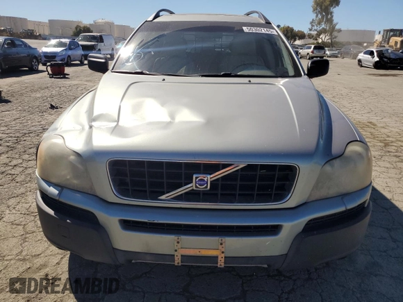 2004 Volvo XC90 with VIN YV1CM59HX41131454, listed as a Copart auction lot 50302145 with 222,813 mi miles and Salvage Title. Bid and sale history available at carsss.com. Image 5.