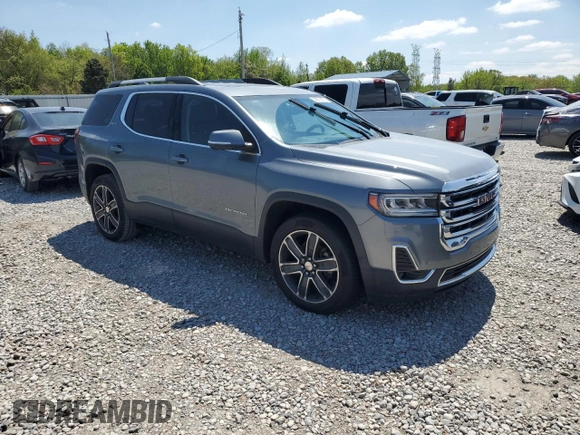 2020 GMC Acadia SLT with VIN 1GKKNMLS7LZ130716, listed as a Copart auction lot 52879875 with Not provided miles and Salvage title. Bid and sale history available at DreamBid. Image 4.
