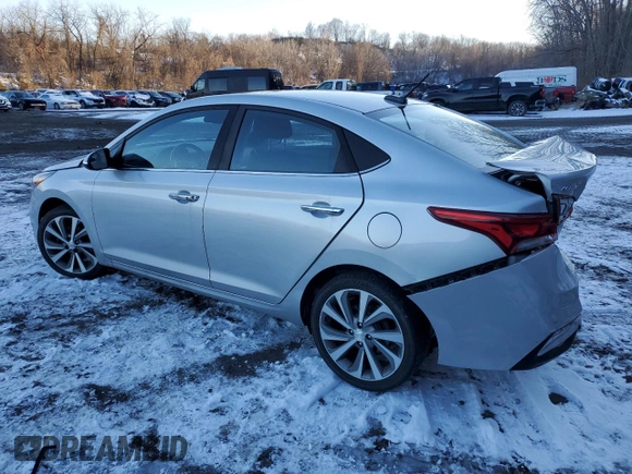 2019 Hyundai Accent Limited with VIN 3KPC34A34KE058899, listed as a Copart auction lot 86019664 with 64,079 mi miles and Salvage Title. Bid and sale history available at carsss.com. Image 2.