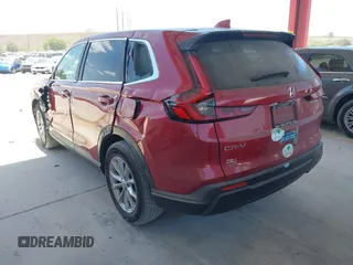 2024 Honda CR-V EX-L with VIN 2HKRS3H73RH300989, listed as a IAAI auction lot 42132075 with 20,702 mi miles and . Bid and sale history available at DreamBid. Image 3.