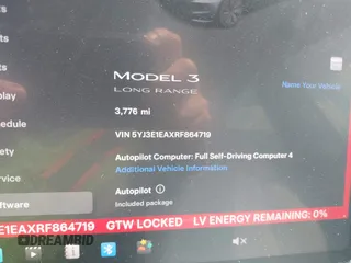 2024 Tesla Model 3 z VIN 5YJ3E1EAXRF864719, wystawiony jako IAAI lot #42129944 z przebiegiem 3 776 mil mil oraz . Historia ofert i sprzedaży dostępna na DreamBid. Obrazek 15.