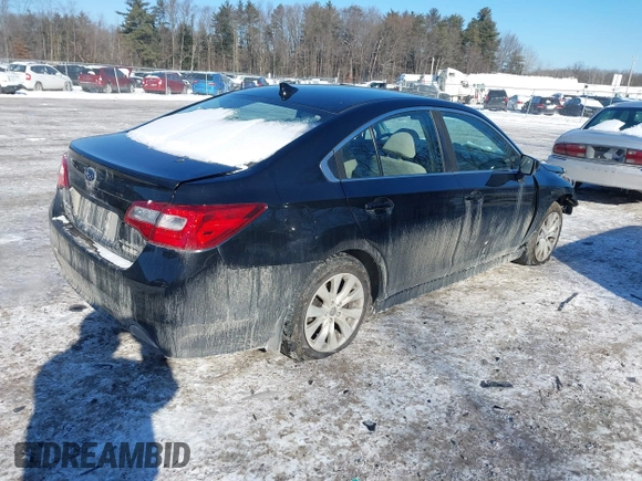 2017 Subaru Legacy Premium with VIN 4S3BNAC66H3038519, listed as a IAAI auction lot 41386604 with 218,275 mi miles and . Bid and sale history available at DreamBid. Image 4.