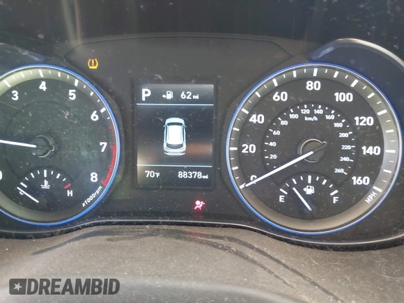 2018 Hyundai Kona SE with VIN KM8K12AA1JU067835, listed as a IAAI auction lot 41403740 with 88,378 mi miles and . Bid and sale history available at DreamBid. Image 7.