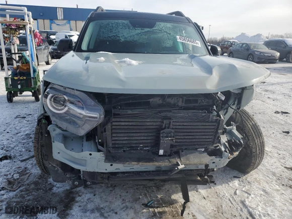 2024 Ford Bronco Sport Big Bend with VIN 3FMCR9B66RRE04602, listed as a Copart auction lot 45856685 with 0 mi miles and Salvage Title. Bid and sale history available at carsss.com. Image 5.