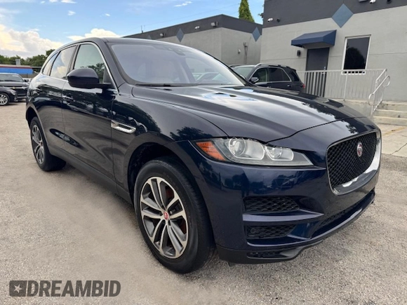 2020 Jaguar F-Pace 25t Premium with VIN SADCJ2FX8LA619250, listed as a Copart auction lot 62612285 with 44,773 mi miles and Salvage title. Bid and sale history available at DreamBid. Image 4.