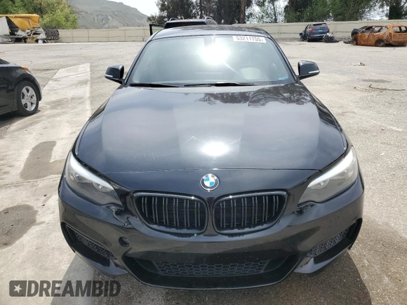 2016 BMW 2 Series 228i z VIN WBA1F9C58GV742509, wystawiony jako Copart lot #53211755 z przebiegiem 91 200 mil mil oraz Szkoda całkowita • Salvage title. Historia ofert i sprzedaży dostępna na DreamBid. Obrazek 5.
