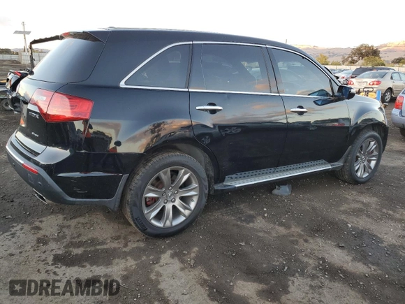 2010 Acura MDX Advance with VIN 2HNYD2H53AH526553, listed as a Copart auction lot 80163964 with 219,508 mi miles and Clean Title. Bid and sale history available at DreamBid. Image 3.