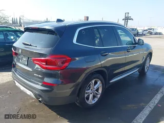 2021 BMW X3 sDrive30i with VIN 5UXTY3C08M9G12128, listed as a IAAI auction lot 41562192 with 33,977 mi miles. Bid and sale history available at carsss.com. Image 4.