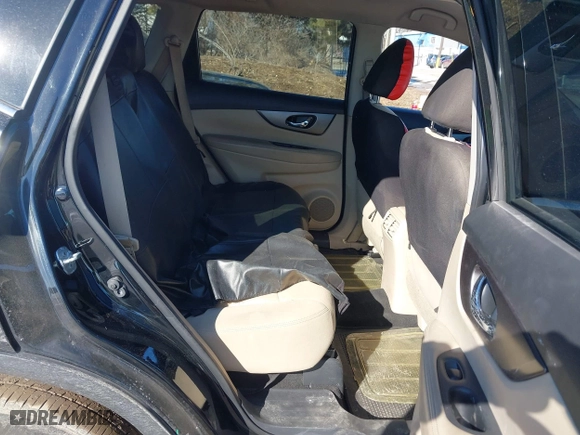 2016 Nissan Rogue S with VIN KNMAT2MV0GP620040, listed as a IAAI auction lot 41650139 with 96,867 mi miles. Bid and sale history available at carsss.com. Image 8.