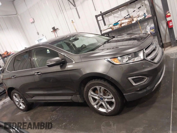 2017 Ford Edge Titanium z VIN 2FMPK4K95HBB57606, wystawiony jako IAAI lot #42139449 z przebiegiem 117 228 mil mil oraz . Historia ofert i sprzedaży dostępna na DreamBid. Obrazek 13.
