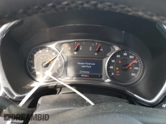 2024 Chevrolet Equinox LT with VIN 3GNAXKEG6RS104278, listed as a Copart auction lot 84972154 with 49,242 mi miles and Salvage Title. Bid and sale history available at DreamBid. Image 9.