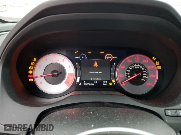 2020 Acura RDX w/A-Spec Pkg with VIN 5J8TC2H62LL033014, listed as a Copart auction lot 78463694 with 46,971 mi miles and Salvage title. Bid and sale history available at DreamBid. Image 9.