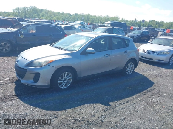 2013 Mazda 3 i Grand Touring with VIN JM1BL1M70D1835559, listed as a IAAI auction lot 42227352 with 208,394 mi miles and . Bid and sale history available at DreamBid. Image 2.