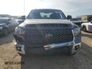2018 Toyota Tundra 2WD SR5 with VIN 5TFEM5F10JX123149, listed as a Copart auction lot 45676045 with 76,709 mi miles and Salvage Title. Bid and sale history available at carsss.com. Image 5.