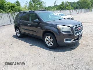 2014 GMC Acadia SLE z VIN 1GKKRNED3EJ201940, wystawiony jako IAAI lot #42435076 z przebiegiem 132 505 mil mil oraz . Historia ofert i sprzedaży dostępna na DreamBid. Obrazek 1.