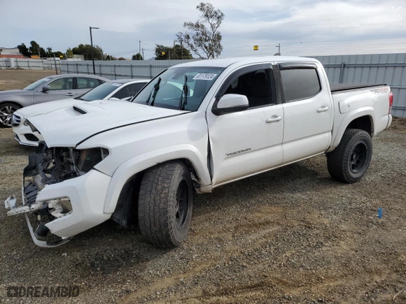2019 Toyota Tacoma 4WD SR with VIN 3TMCZ5AN3KM207007, listed as a Copart auction lot 81179124 with 0 mi miles and Salvage Title. Bid and sale history available at carsss.com. Image 1.