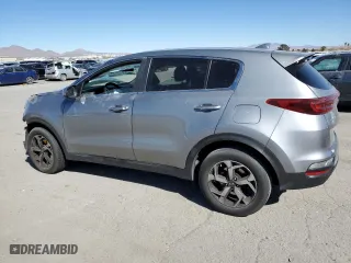 2020 Kia Sportage LX with VIN KNDPM3AC9L7669327, listed as a Copart auction lot 47183305 with 123,962 mi miles and Salvage Title. Bid and sale history available at carsss.com. Image 2.