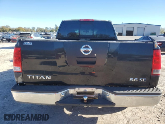 2004 Nissan Titan SE with VIN 1N6AA06A34N537646, listed as a Copart auction lot 81706664 with 176,076 mi miles and Clean Title. Bid and sale history available at carsss.com. Image 6.