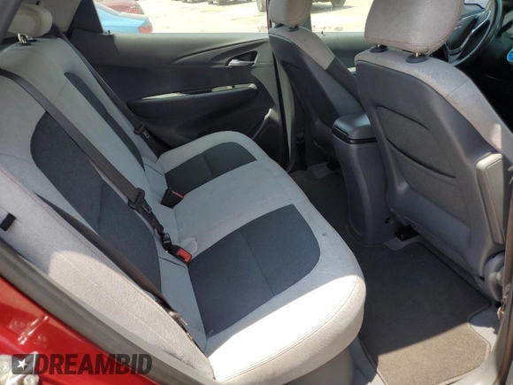 2017 Chevrolet Bolt EV LT with VIN 1G1FW6S00H4156710, listed as a Copart auction lot 62604345 with 120,506 mi miles and Clean title. Bid and sale history available at DreamBid. Image 10.